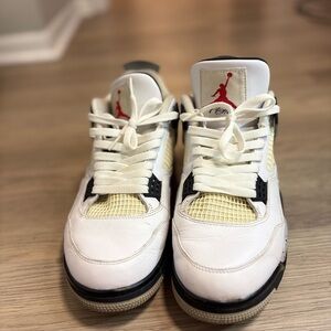 Nike Air Jordan 4 Retro OG "White Cement" sneaker